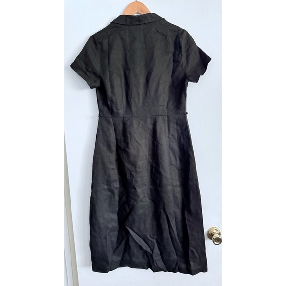 NWT Quince 100% European Linen Button Front Dress - Small - Picture 9 of 13